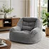 Memory Foam Bean Bag, Bean Bag Chair, Large Lounge Sofa, Corduroy Bean Bag